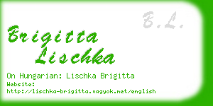 brigitta lischka business card